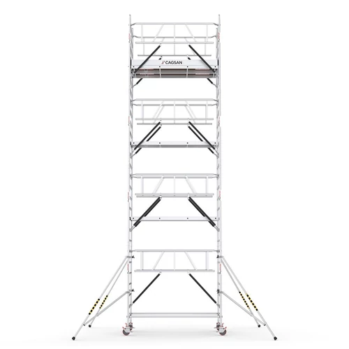 Cagsan ProTUBE LN740_(240) gurulóállvány - dupla széles (Munkamagasság:9,4m)