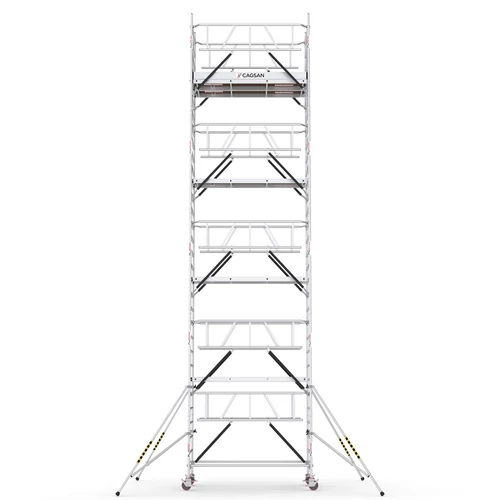 Cagsan ProTUBE LN860_(240) gurulóállvány - dupla széles (Munkamagasság:10,6m)