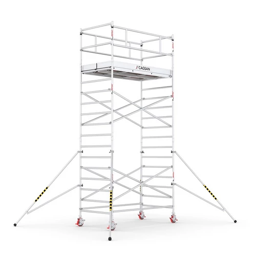 Cagsan Protube L 240 cm sorozat - Dupla széles gurulóállvány Munkamagasság: 6,4m