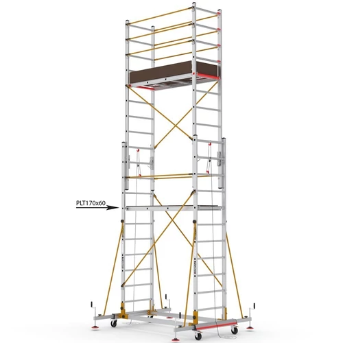 CAGSAN TELESAFE XLN Félprofi 2x11 fokos  kétrészes állvány - (Munkamagasság: 6,4m)