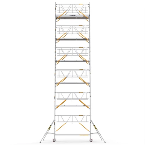 CAGSAN ULTRATUBE USN_SG_(300) gurulóállvány -Új biztonsági szabvány (Munkamagasság: 12,9m)