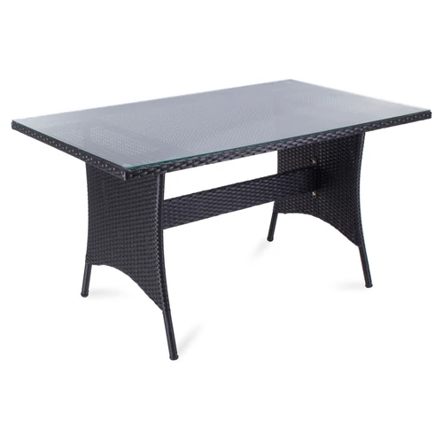 Fieldmann Kerti polyrattan asztal FDZN 6005-PR