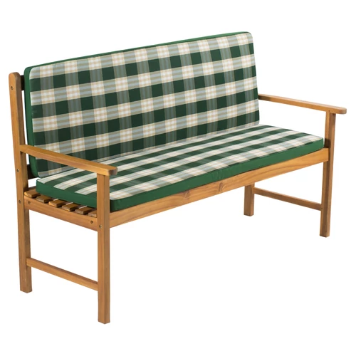 Fieldmann Kerti pad párna - zöld kockás  FDZN 9108