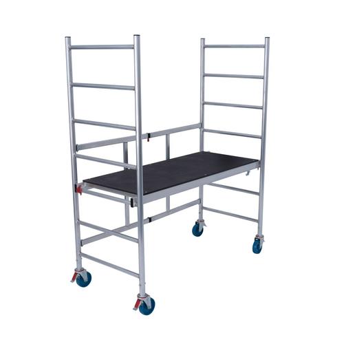 Krause Monto RollTec alumínium szerelőállvány Munkamagasság: 2,9m