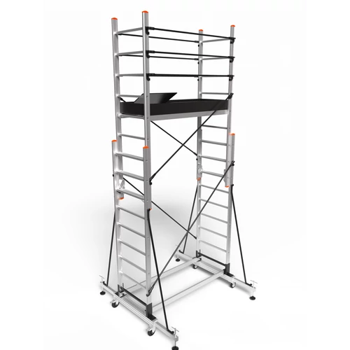 MEGA létrás állvány  (Munkamagasság: 4.9m)