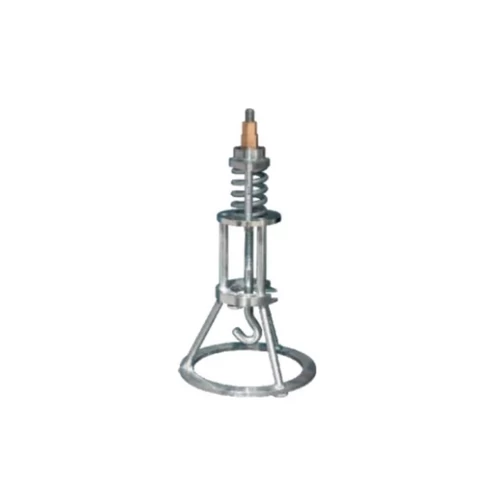 Kikötések ellenőrzésére szolgáló eszköz homlokzati állványhoz