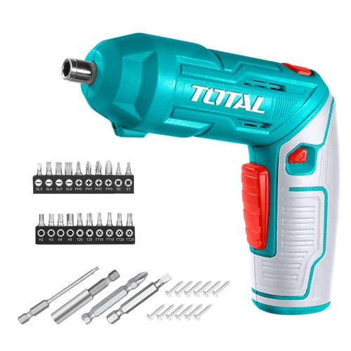 TOTAL Tools Akkus csavarhúzó 4V/1,5Ah/4Nm/Type-C/2pos