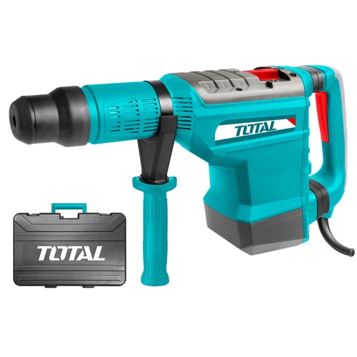 BÉRELHETŐ TOTAL Tools Fúró-vésőkalapács 1700 W, SDS Plus/2150 bpm/19J, INDUSTRIAL