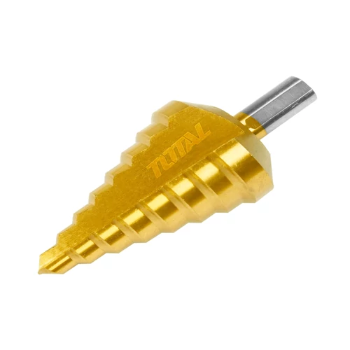 TOTAL Tools Lépcsős fúró 10-45 mm HSS 4341 INDUSTRIAL