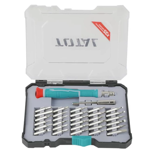 TOTAL Tools 32 db precíziós csavarhúzó készlet / INDUSTRIAL