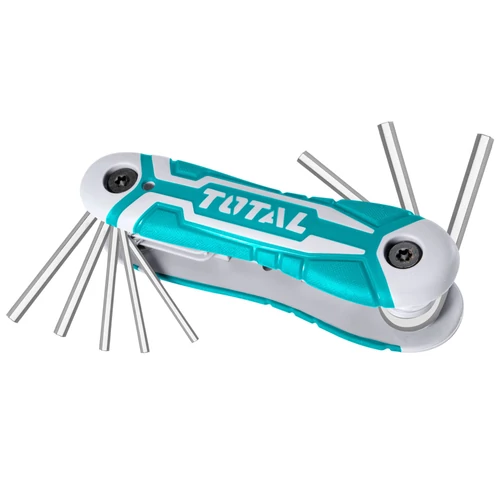TOTAL Tools 8db összecsukható imbuszkulcs készlet
