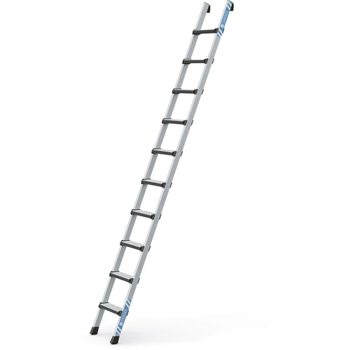 ZARGES Csavarozott lépcsős támasztólétra 1x10 fokos Comfortstep L (Munkamagasság: 3,75m)