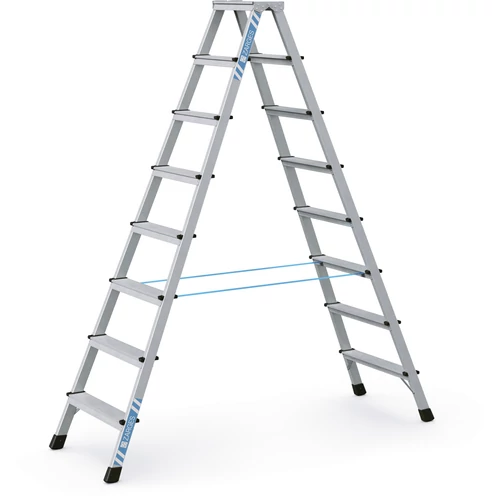 ZARGES XLstep B Szegecselt lépcsős állólétra 2x8 fokos (Munkamagasság: 3,5m)