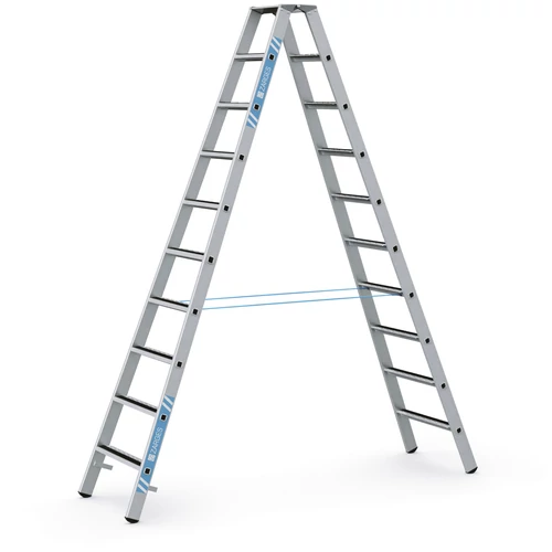 ZARGES Állólétra 2x10 fokos  R13Step B  (Munkamagasság: 4,15m)
