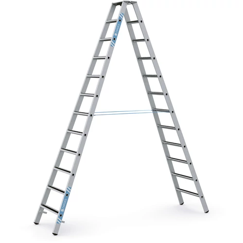 ZARGES Állólétra 2x12 fokos  R13Step B  (Munkamagasság: 4,65m)