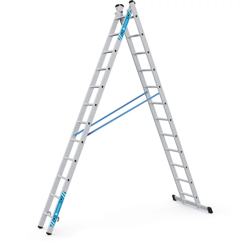 Zarges Combi Master Plus X Többcélú Létra 2x12 fokos