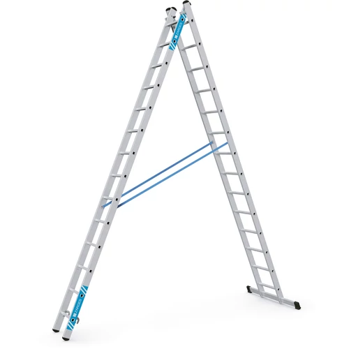 Zarges Combi Master Plus X Többcélú Létra 2x14 fokos