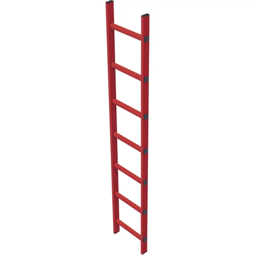 ZARGES Aknalétra GFK 11 fokos 3,08méter (400mm)