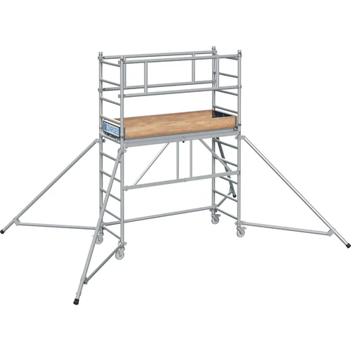 Bérelhető Zarges PaxTower 1T félprofi állvány, Munkamagasság: 3,55m (1-9 nap bérlés esetén: 5.500 Ft + Áfa /nap)