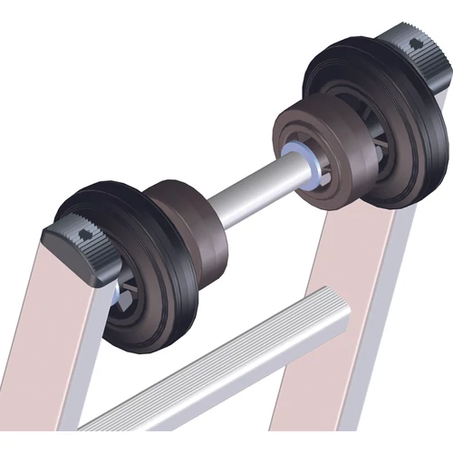 ZARGES EB - Pózna futómű alumínium létrákhoz