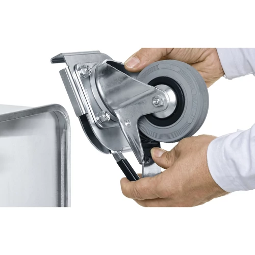 Zarges rápattintható Fixkerék-készlet (Görgőátmérő: 100mm) - 2 db