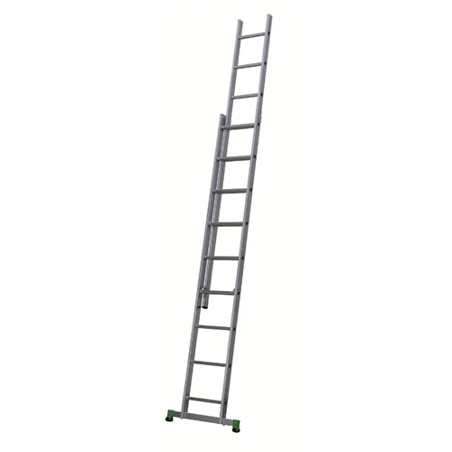 CENTAURE 2X11 FOKOS KÉT RÉSZES KITOLHATÓ LÉTRA CLM2  (Munkamagasság: 6m)