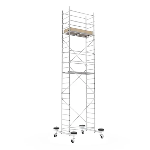 WernerCo CENTAURE HELIO H+ Profi gurítható alumínium állvány - A+B+C CSOMAG (Munkamagasság: 7m)