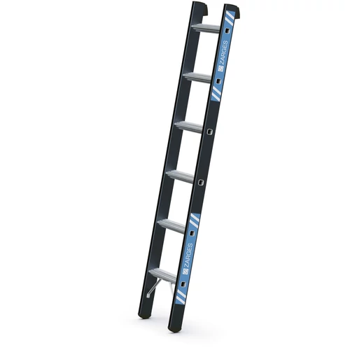 ZARGES Peremezett létrafokos támasztólétra 1x6 fokos Megastep L  (Munkamagasság: 2,65m)