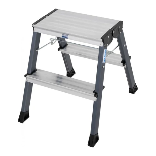 Krause MONTO Treppy két oldalon járható összecsukható fellépő, 2x2 lépcsőfokos,