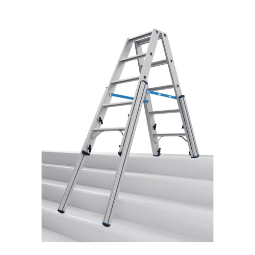 Krause Stabilo Teleszkópos lépcsőfokos két oldalon járható létra 2X5 Fokos