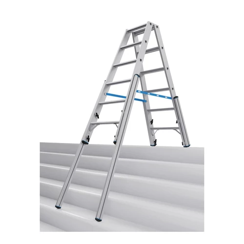 Krause Stabilo Teleszkópos lépcsőfokos két oldalon járható létra 2X6 Fokos
