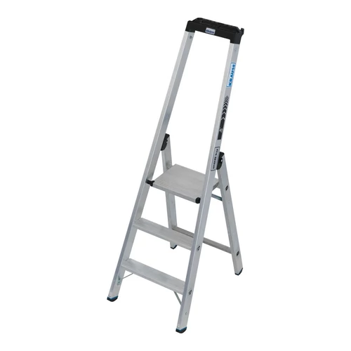 Krause STABILO állólétra magas kapaszkodóval 3 lépcsőfok 225 kg