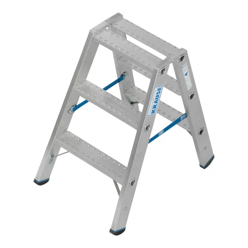 Krause STABILO Két oldalon járható létra 2x3 R13 lépcsőfokokkal