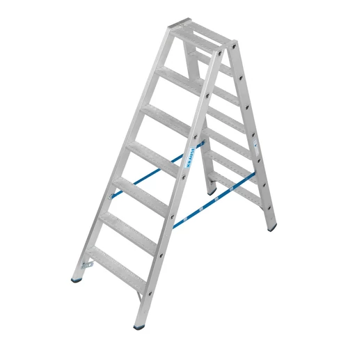 Krause STABILO Két oldalon járható létra 2x7 R13 lépcsőfokokkal