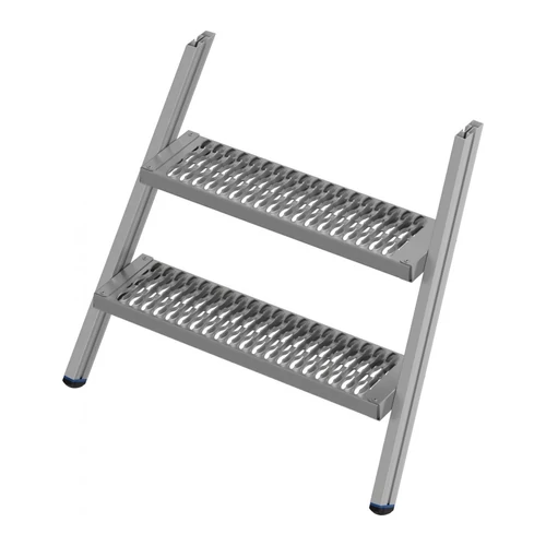 Krause STABILO Lépcsőelem 3 lépcsőfokos dobogóhoz, profilrács