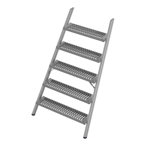 Krause STABILO Lépcsőelem 6 lépcsőfokos dobogóhoz, profilrács