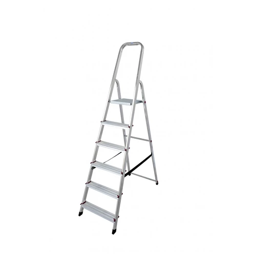 Krause Corda Lépcsőfokos Állólétra egy oldalon járható 1x6 fokos