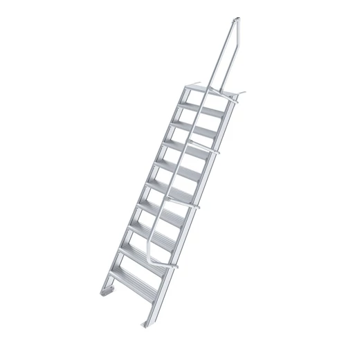 Krause LÉPCSŐ (KÖNNYŰFÉM), 10 FOKOS 0,8 M, 60°