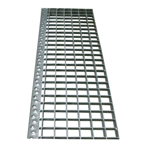 Krause STABILO Acél járórácsos lépcsőfok kivitel, 800 mm széles