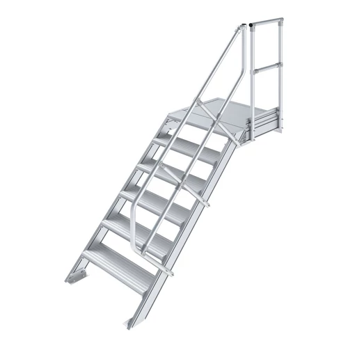 Krause LÉPCSŐ DOBOGÓVAL (KÖNNYŰFÉM) 6 FOKOS 0,8 M, 45°