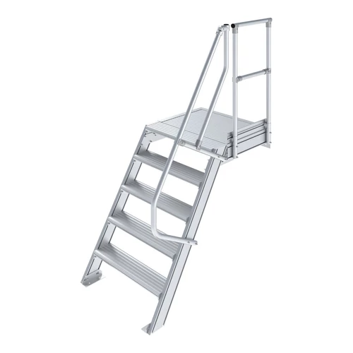 Krause LÉPCSŐ DOBOGÓVAL (KÖNNYŰFÉM) 5 FOKOS 0,6 M, 60°