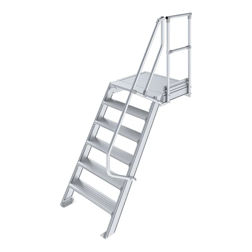 Krause LÉPCSŐ DOBOGÓVAL (KÖNNYŰFÉM) 6 FOKOS 0,6 M, 60°