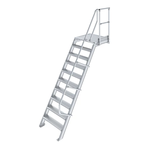 Krause LÉPCSŐ DOBOGÓVAL (KÖNNYŰFÉM) 10 FOKOS 0,6 M, 60°