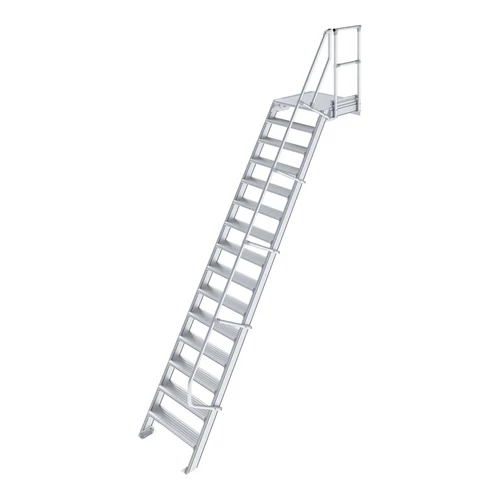 Krause LÉPCSŐ DOBOGÓVAL (KÖNNYŰFÉM) 15 FOKOS 0,8 M, 60°