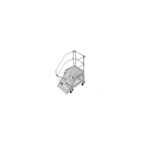 Krause Stabilo Gurítható lépcső dobogóval (könnyűfém) 60° - 800mm 4 fokos