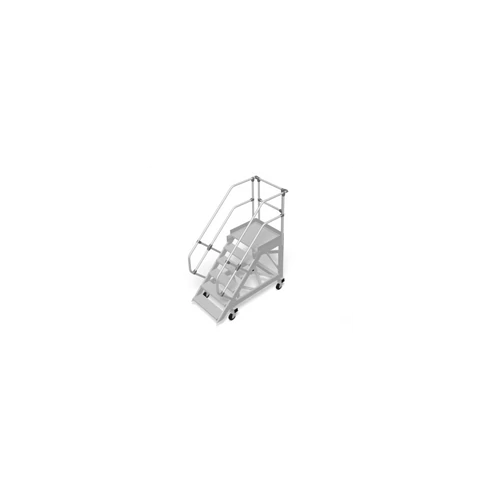 Krause Stabilo Gurítható lépcső dobogóval (könnyűfém) 60° - 800mm 6 fokos