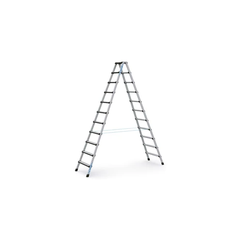 ZARGES Csavarozott állólétra eloxált  2x11 fok Comfortstep B