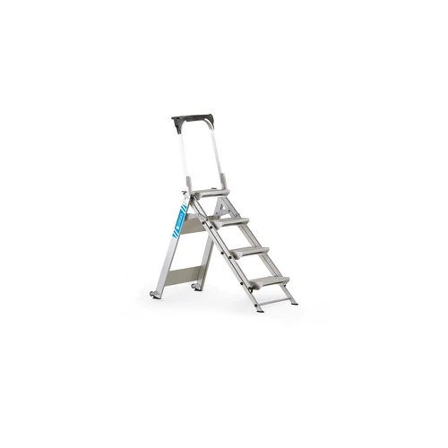 ZARGES Biztonsági lépcső 1x4 biztonsági kengyellel Plazastep P