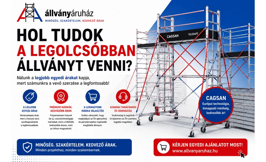 Hol tudok a legolcsóbban állványt venni?