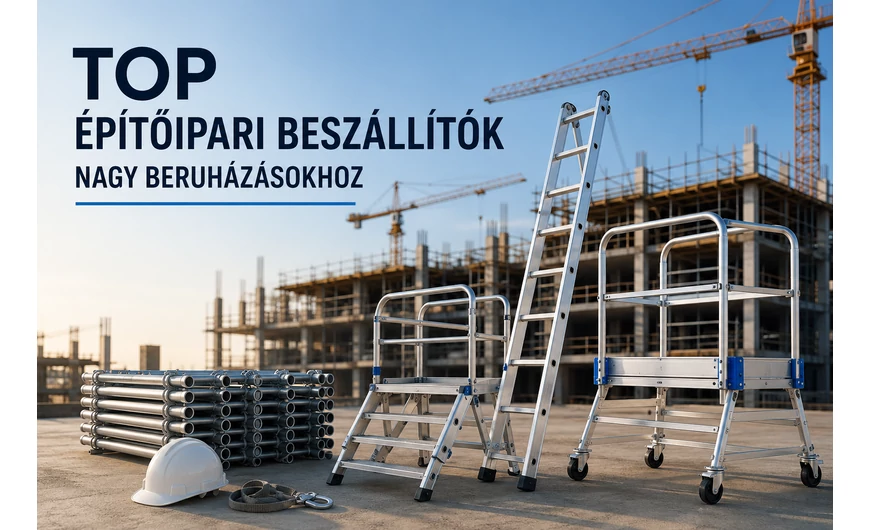 Top építőipari beszállítók nagy beruházásokhoz